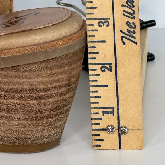 Sofft PiarA Sandals Beige Gray Snake Skin Print Leather Strappy Sz 10 - Picture 7 of 9